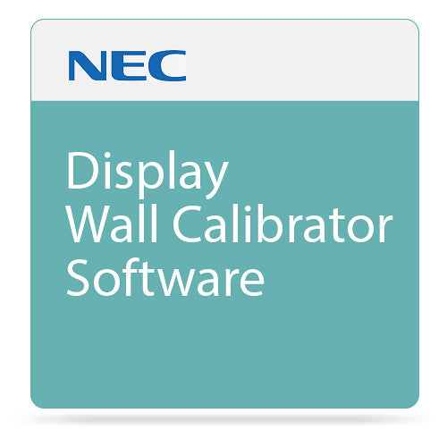 NEC DWCSOFT Display Wall Calibration Software (Download)