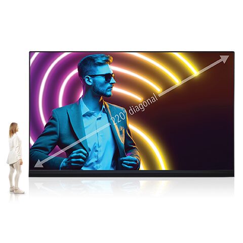 NEC LED-FE012i2-220 220 Diagonal 4K UHD dvLed 1.2mm Pitch Video Wall