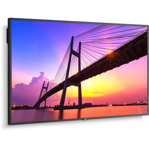 NEC ME501 Series 50 Class 4K UHD Commercial IPS LED Display with Integrated Intel Coffee Lake SDM PC angled