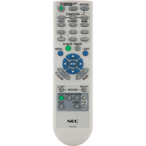 NEC RMT-PJ32 Replacement Remote Control for NP-U300X_U310W Projectors