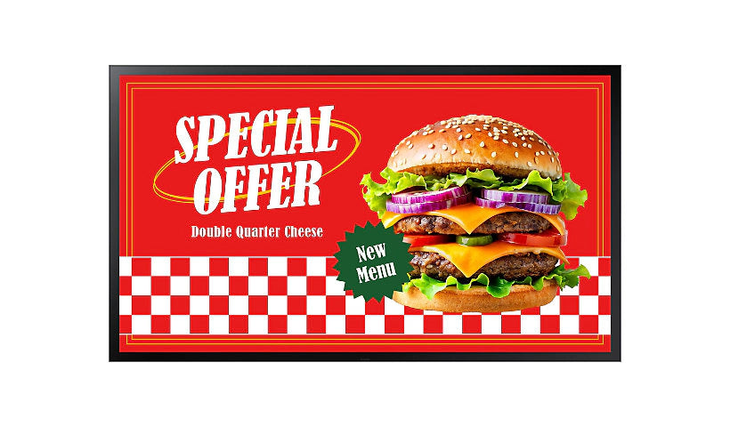 Samsung OH55DX-S OHDX Series - 55" Class (54.6" viewable) LED-backlit LCD display - Full HD - outdoor