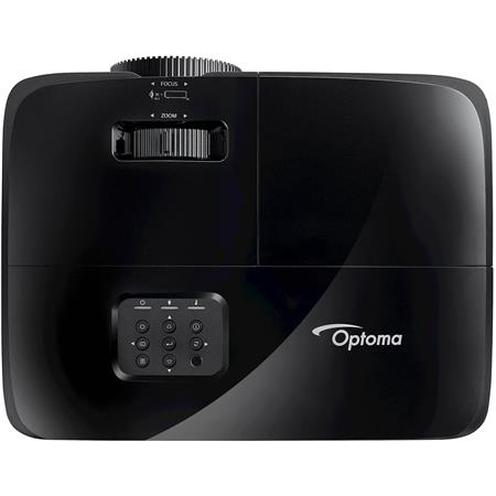 Optoma W400LVE 4000-Lumen WXGA Classroom or Conference Room DLP Projector view of top