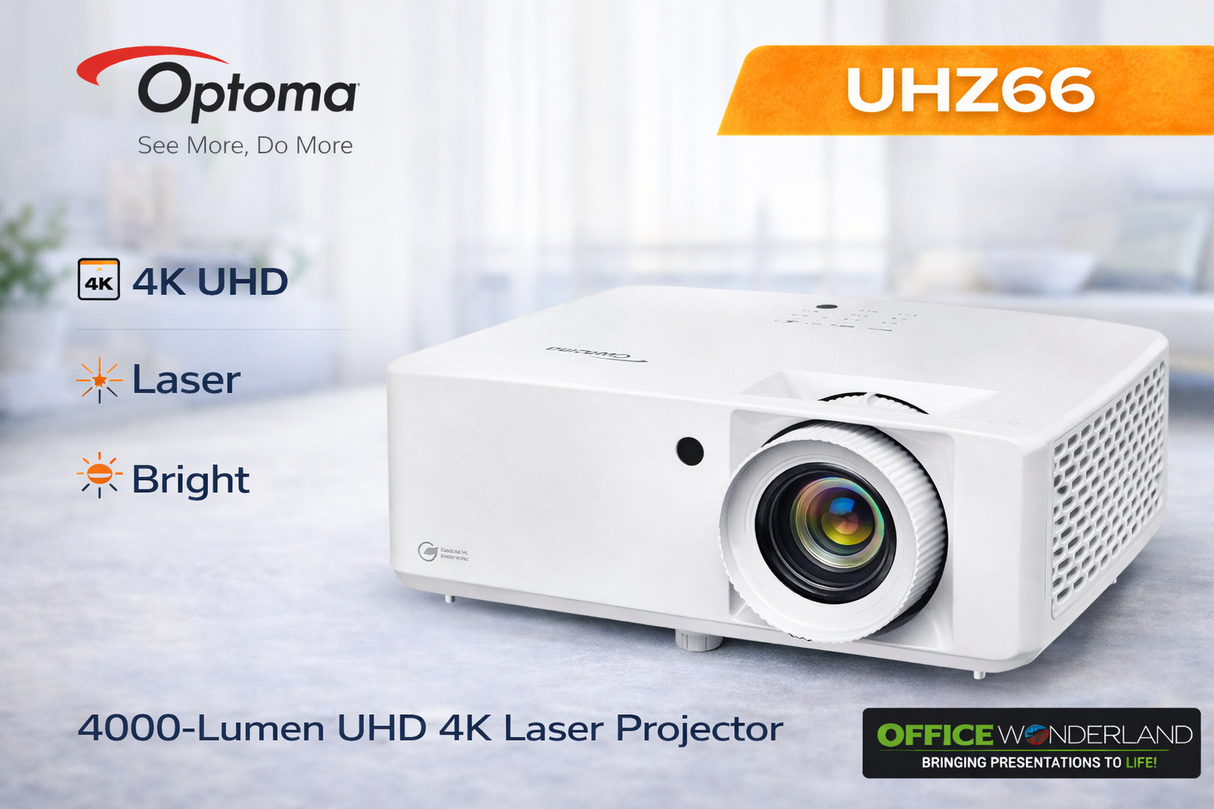 Optoma Technology UHZ66 4000-Lumen UHD 4K Laser Projector