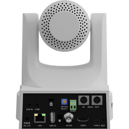 PTZOptics PT12X-SE-WH-G3 Move SE SDI HDMI USB IP PTZ Camera with 12x Optical Zoom (White) input output