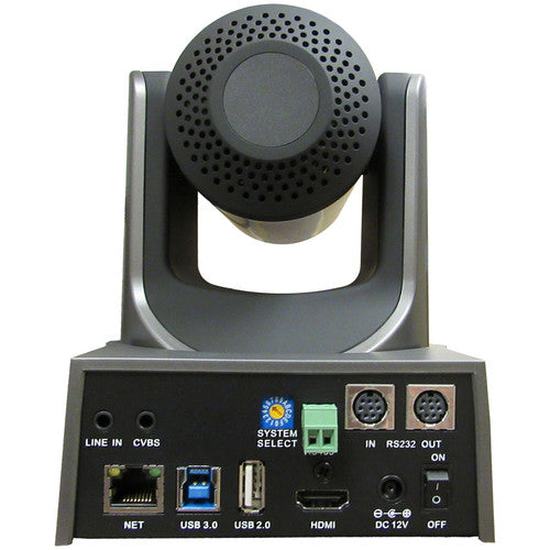 PTZOptics PT12X-USB-GY-G2 Videoconferencing PTZ Camera rear view connections