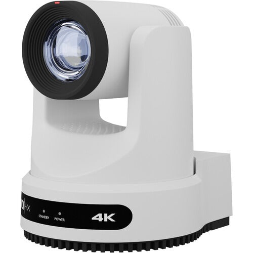 PTZOptics PT20X-4K-WH-G3 Move 4K SDI HDMI USB IP PTZ Camera with 20x Optical Zoom (White) angled