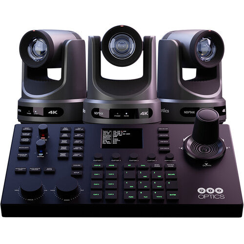PTZOptics PT20X4K-PRODUCER-SJOY Producer-4K Camera & Controller Bundle (Gray)