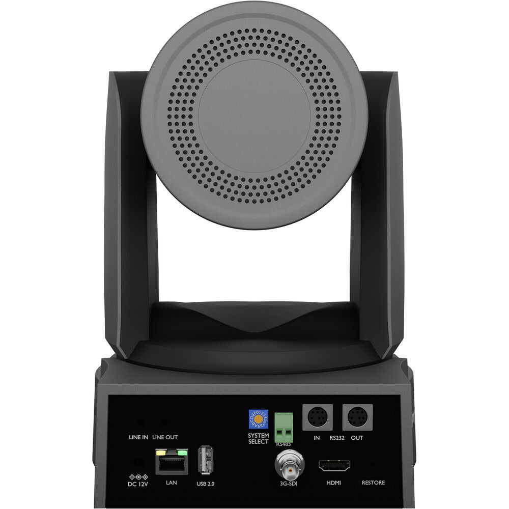 PTZOptics PT30X-LINK-4K-GY Link 4K SDI HDMI USB IP PTZ Camera with 30x Optical Zoom (Gray) input output