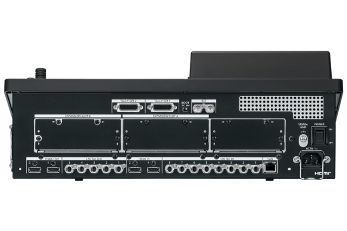 Panasonic AV-UHS500 4K 12G-SDI HDMI Professional Live Video Production Switcher input output
