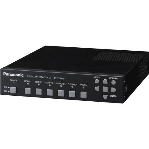 Panasonic ET-YFB100G Digital Interface Box front angle