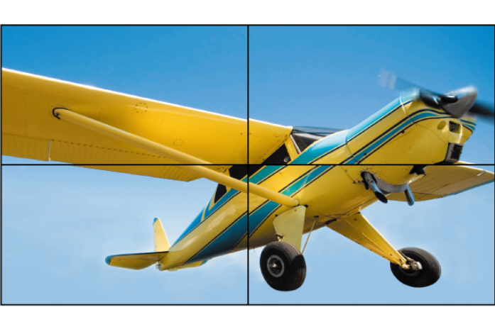 Panasonic TH-55LFV9U 55 inch Class 4K Video Wall Display front video wall