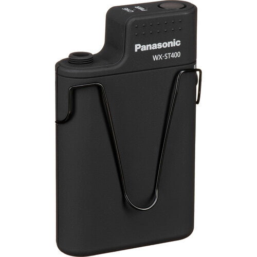 Panasonic WX-ST400 Bodypack DECT Wireless Transmitter with Cardioid Lavalier Mic (1.9 GHz) 1