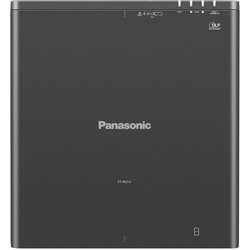Panasonic PT-REZ80LBUG 8000-Lumen WUXGA DLP Laser Projector (No Lens, Black, TAA Compliant)