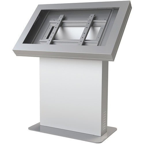 Peerless-AV KIL555-S Landscape Kiosk Enclosure for 55 inch Displays (Silver)