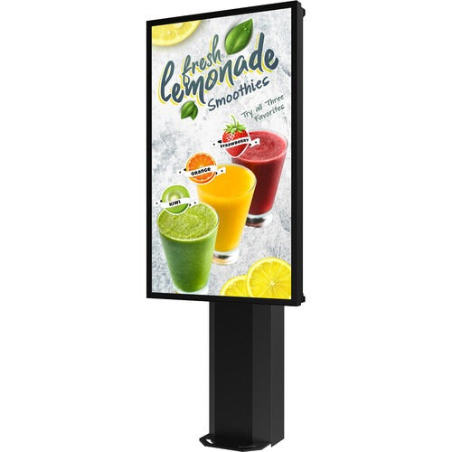 Peerless-AV Outdoor Digital Menu Board for Single 55 Display