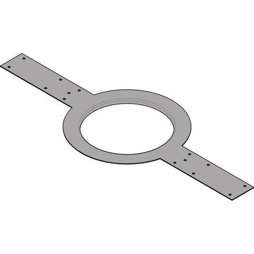 QSC Flanged Mud Ring Brackets for AC-C4T Loudspeaker (6-Pack)