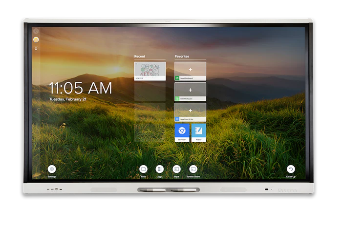 SMART SBID-MX255-V4-PW Board MX Series 55 interactive display with iQ