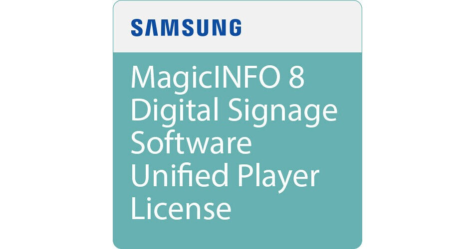 Samsung MagicINFO 8 Digital Signage Software Unified Player License BW-MIP70PA