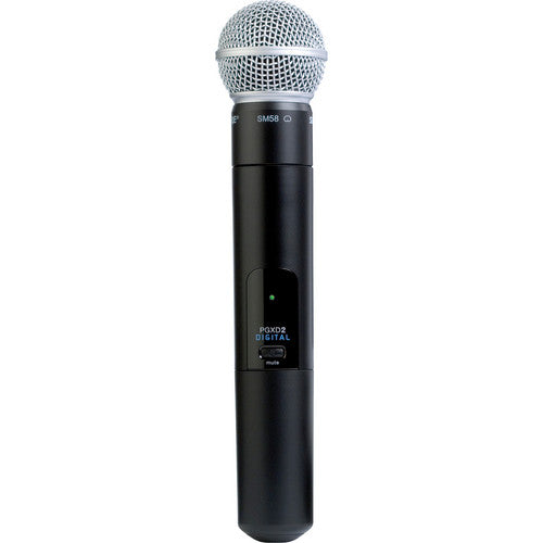 Shure PGXD2SM58-X8 Digital Wireless Handheld Microphone Transmitter
