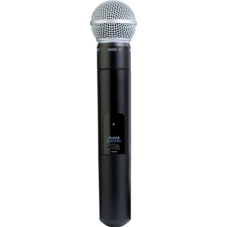 Shure PGXD2SM58-X8 Digital Wireless Handheld Microphone Transmitter