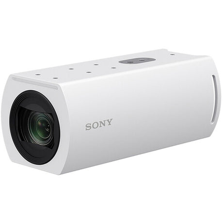 Sony SRG-XB25WN Compact 4K60 Box-Style Remote Camera with 25x Optical Zoom (NDI License Key Code, White)1