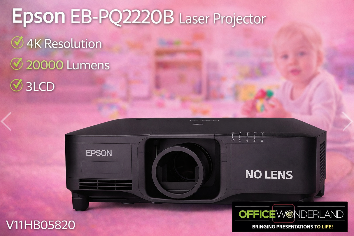 Epson EB-PQ2220B 4K Large Venue Projector