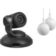Vaddio ConferenceSHOT AV Bundle-CeilingMIC 2 (without Speaker, Black) 99999950700B