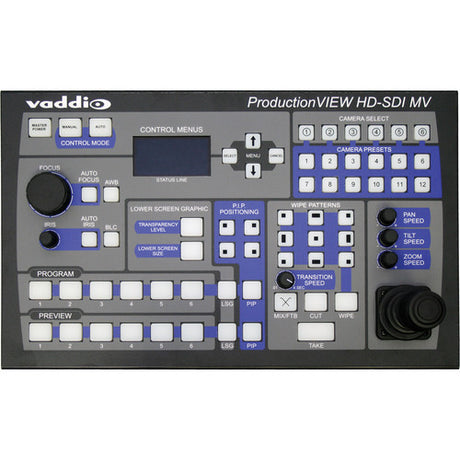 Vaddio ProductionVIEW HD-SDI Camera Control Console with Built-in Multiviewer 1
