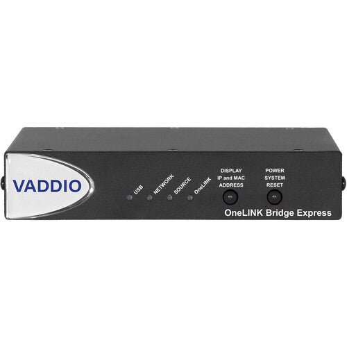 Vaddio RoboSHOT 40 UHD 4K OneLINK Bridge Express System (Black Camera) 9999952270 3
