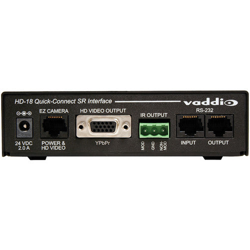 Vaddio WallVIEW HD-30 PTZ Camera with Quick- Connect SR Interface 9999675000 1