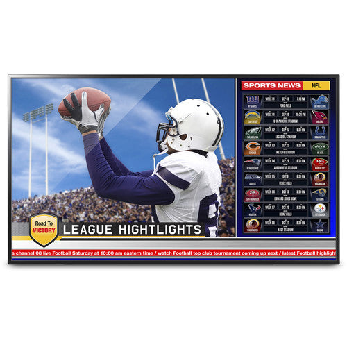 ViewSonic CDE5520 55 4K Ultra HD Commercial Display front