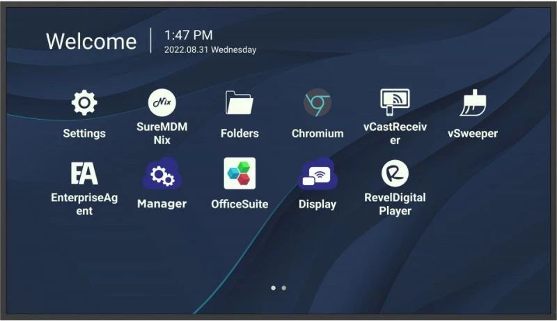 ViewSonic CDE6530 65 Class 4K UHD Wireless Presentation Display