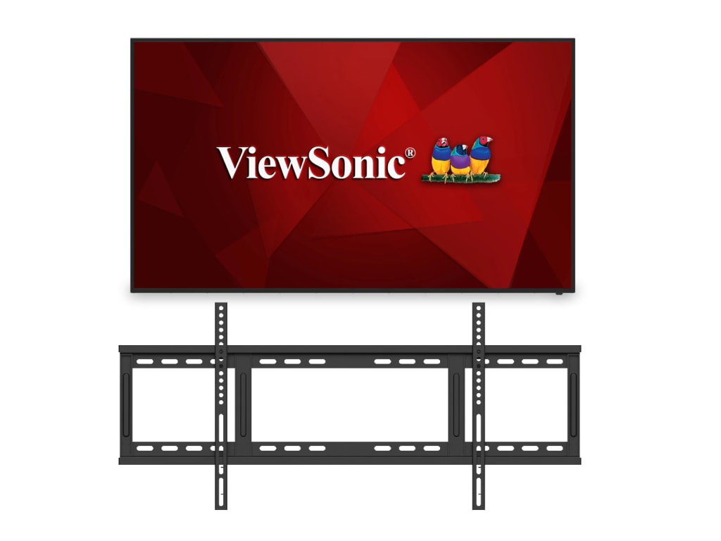 ViewSonic CDE7512-E1 75 4K UHD Display (Wall Mount Bundle)