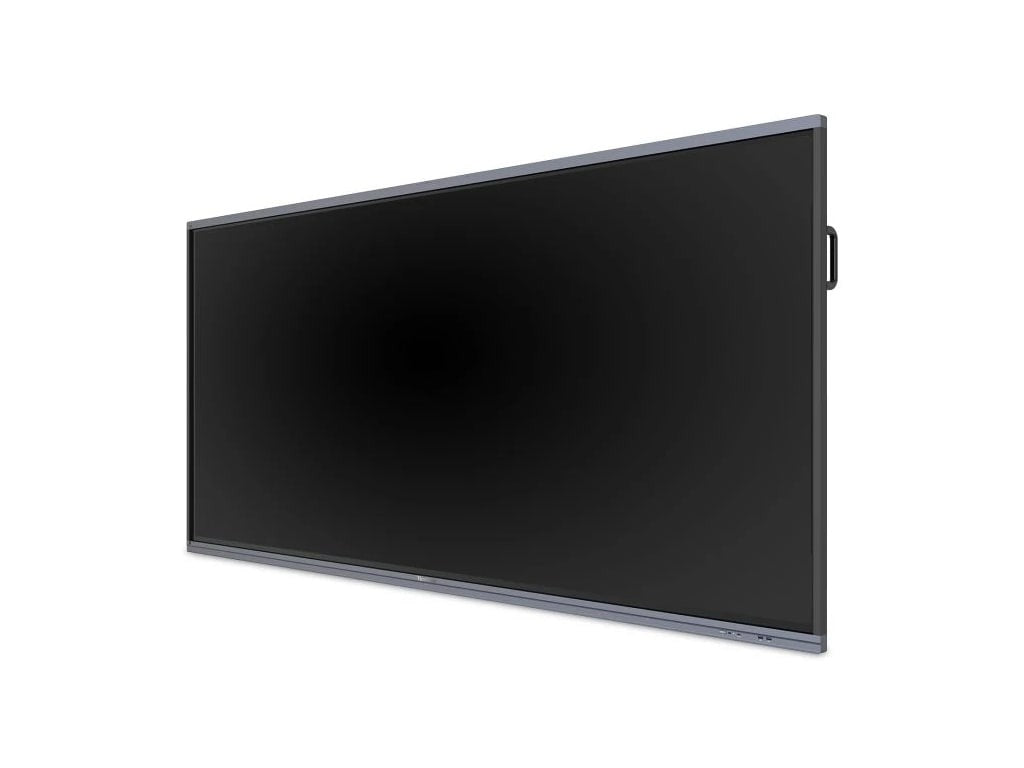 ViewSonic IFP105S-E1 - IFP Bundle w 105 5K ViewBoard Interactive Display, Wireless Module, Fixed Wall Mount angled