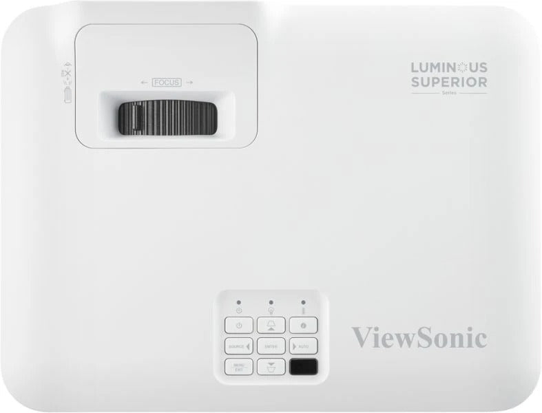 ViewSonic LS711W 4,200 ANSI Lumens WXGA Short Throw Laser Projector Top
