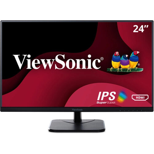ViewSonic VA2456-MHD 24 16 9 Reduced Bezel IPS Monitor