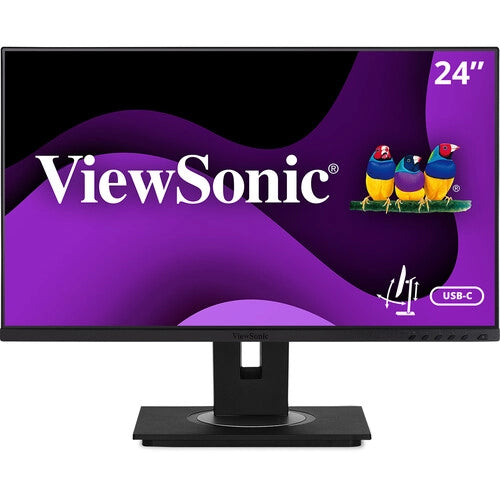 ViewSonic VG2456a 24 16 9 Ergonomic IPS Docking Monitor