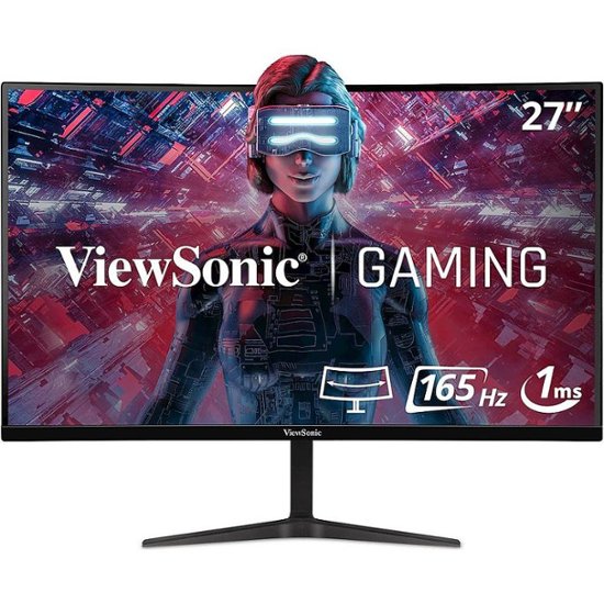 ViewSonic VX2718-2KPC-MHD 27 WQHD Curved Gaming Monitor