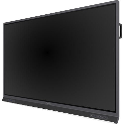 ViewSonic IFP7552-1C-C1 75" UHD 4K ViewBoard Interactive Flat Panel Bundle with Chromebox, Wi-Fi Module & Wall Mount