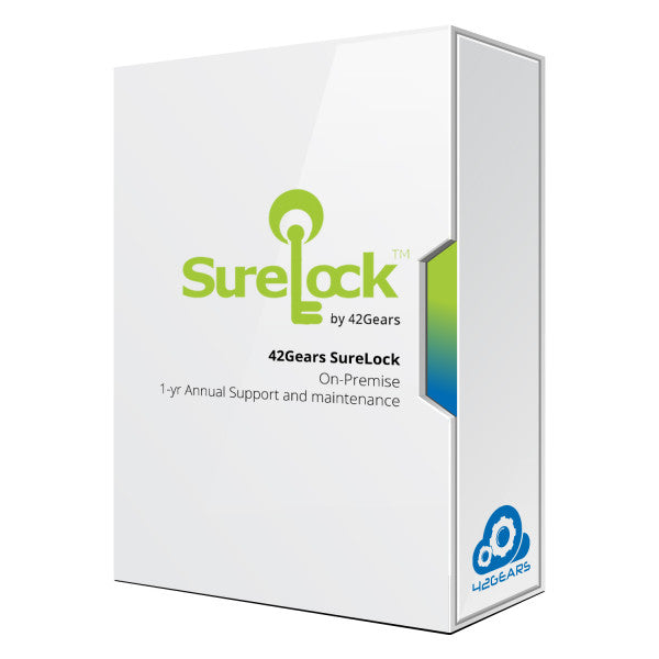 Viewsonic SW-080 42Gears SureLock On-Premise 1-yr Annual Support and Maintenance Plan