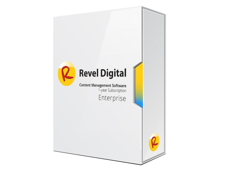 Viewsonic SW-093 Revel Digital CMS, Enterprise Subscription Plan License Key for 12 Months (1 Year) for one device