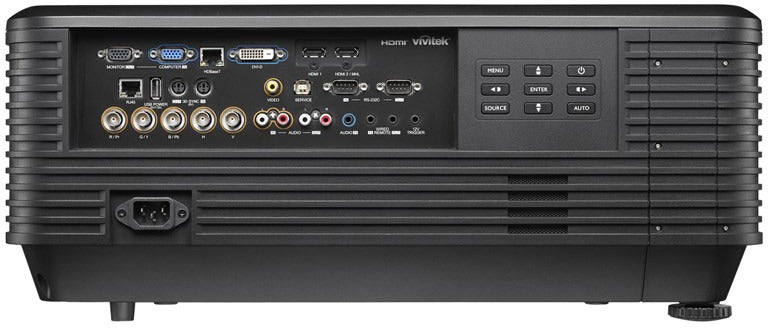 Vivitek DU7095Z-BK DLP 6500 Lumens Large Venue Conference Room Laser Projector back