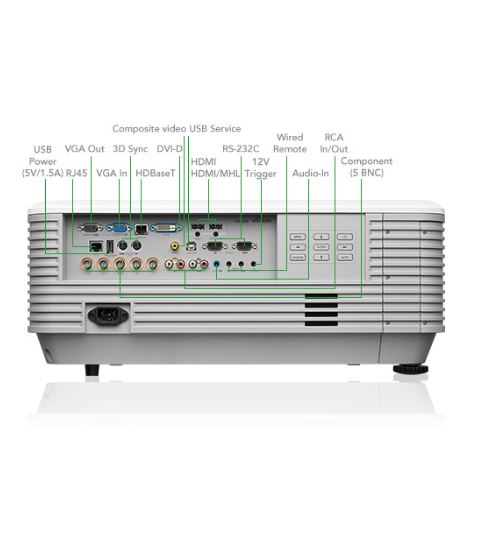 Vivitek DU7295Z-WH 9,000 Lumens HD Large Venue Laser Projector 1