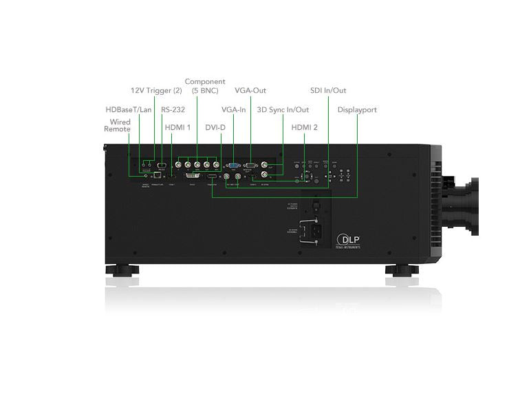 Vivitek DU9800Z-BK 18,000 Lumens HD Large Venue Laser Projector 1