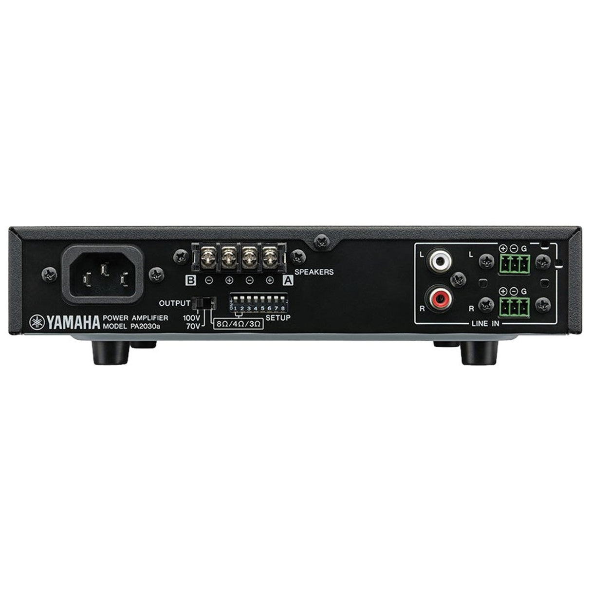 Yamaha PA2030a Lo-Z/Hi-Z Switchable Power Amplifier