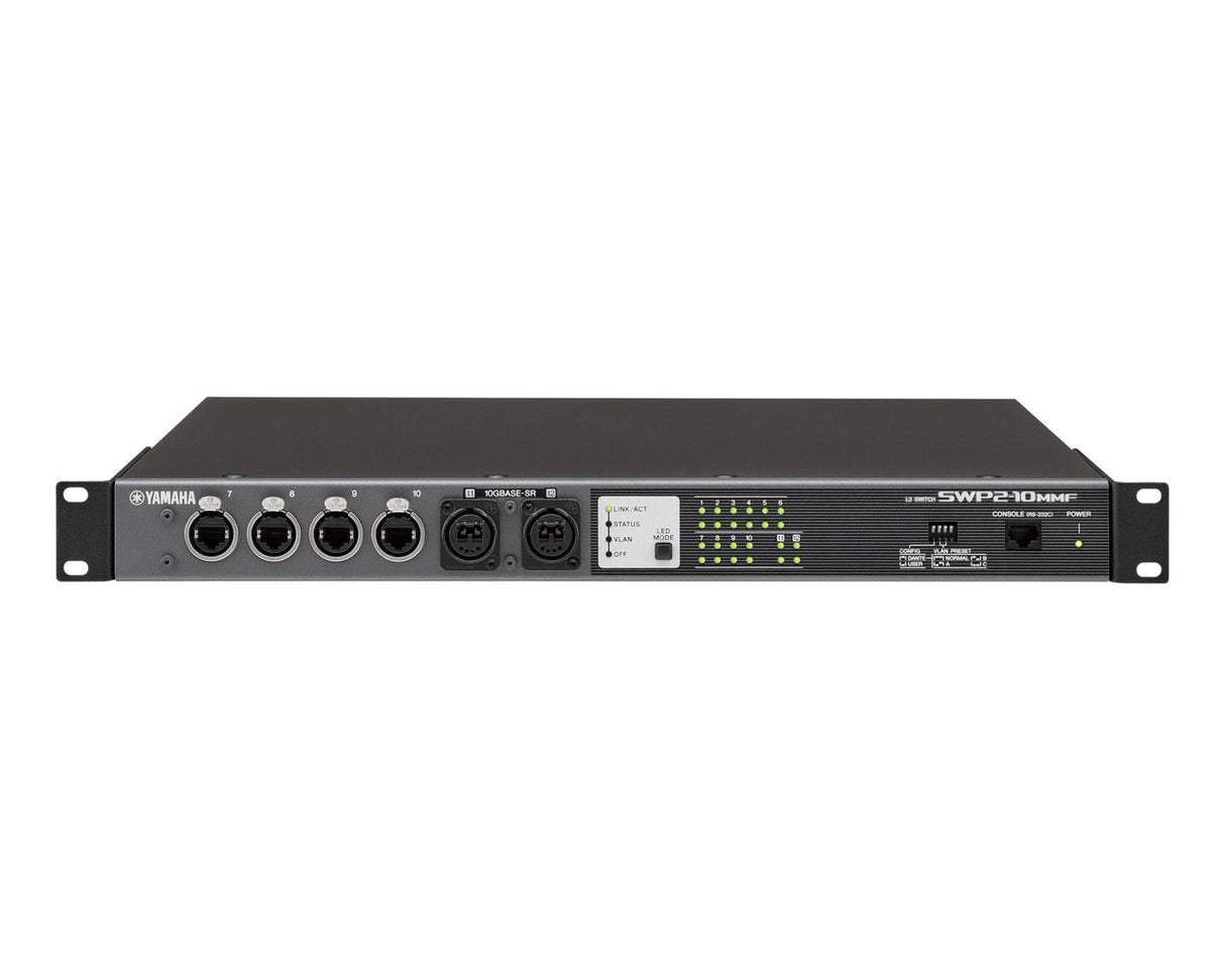 Yamaha SWP2-10MMF 10-Port L2 Network Switch