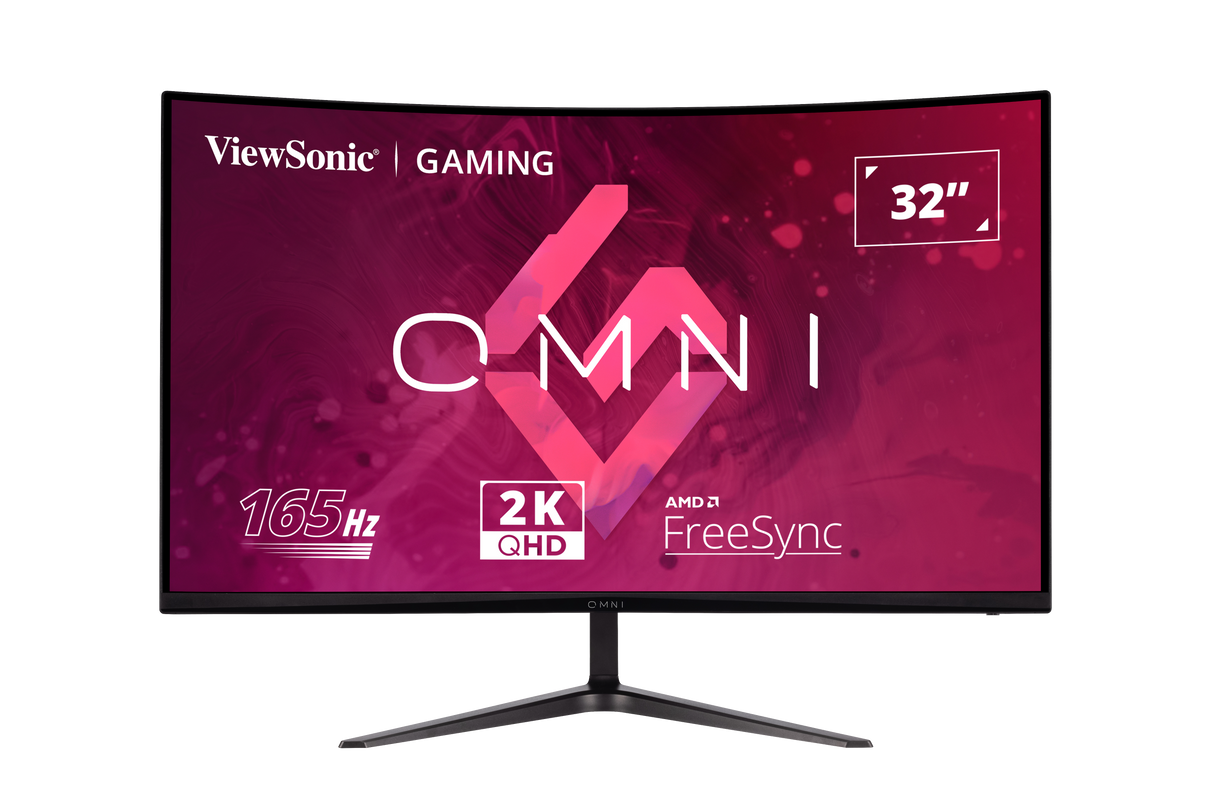 ViewSonic VX3218C-2K 31.5 1440p 165 Hz Curved Gaming Monitor