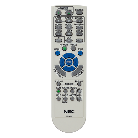 nec-rmt-pj36-projector-remote