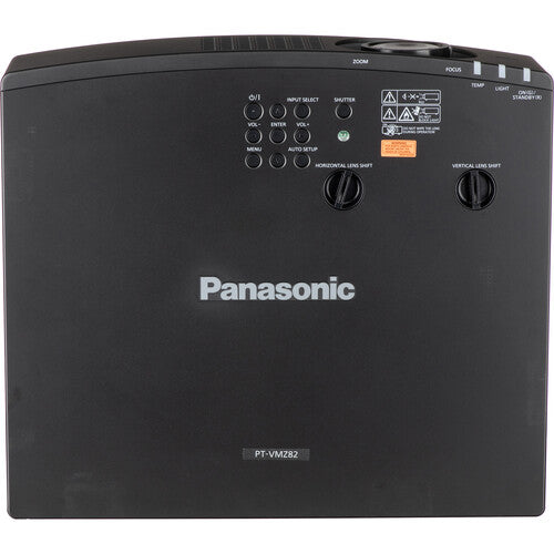Panasonic PT-VMZ72BU8 WUXGA Laser 3LCD Projector (Black)