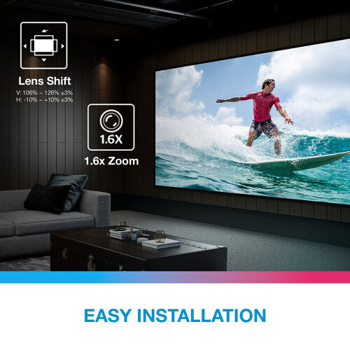 Optoma Technology UHZ68 4500-Lumen UHD 4K Dual-Laser DLP Home Theater Projector